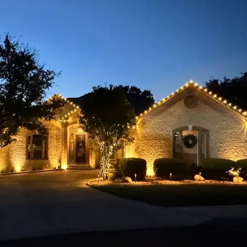 Holiday Lighting Installation